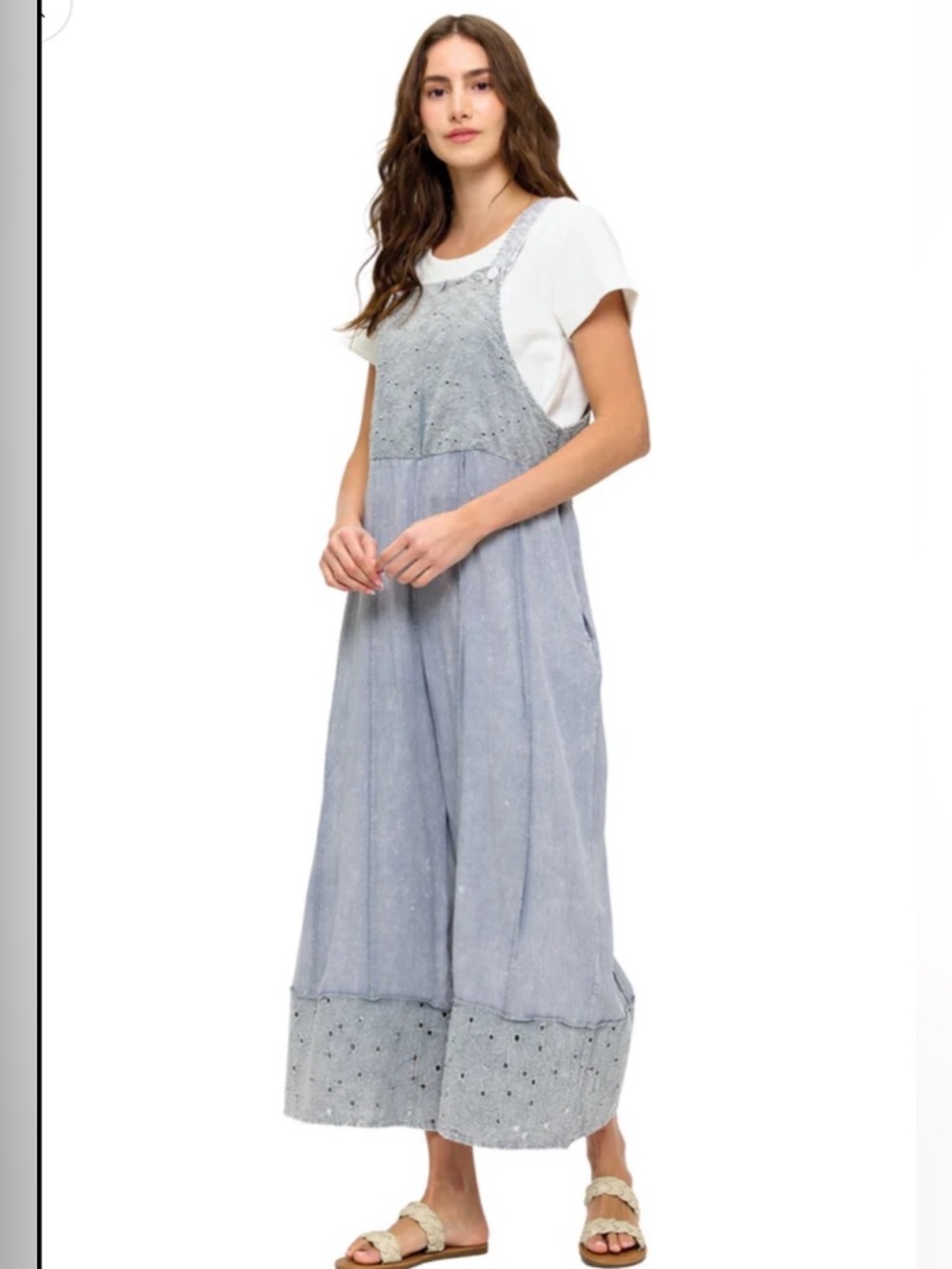 48 ❤️ Boho Patchwork Overall
Razor Cut Lace